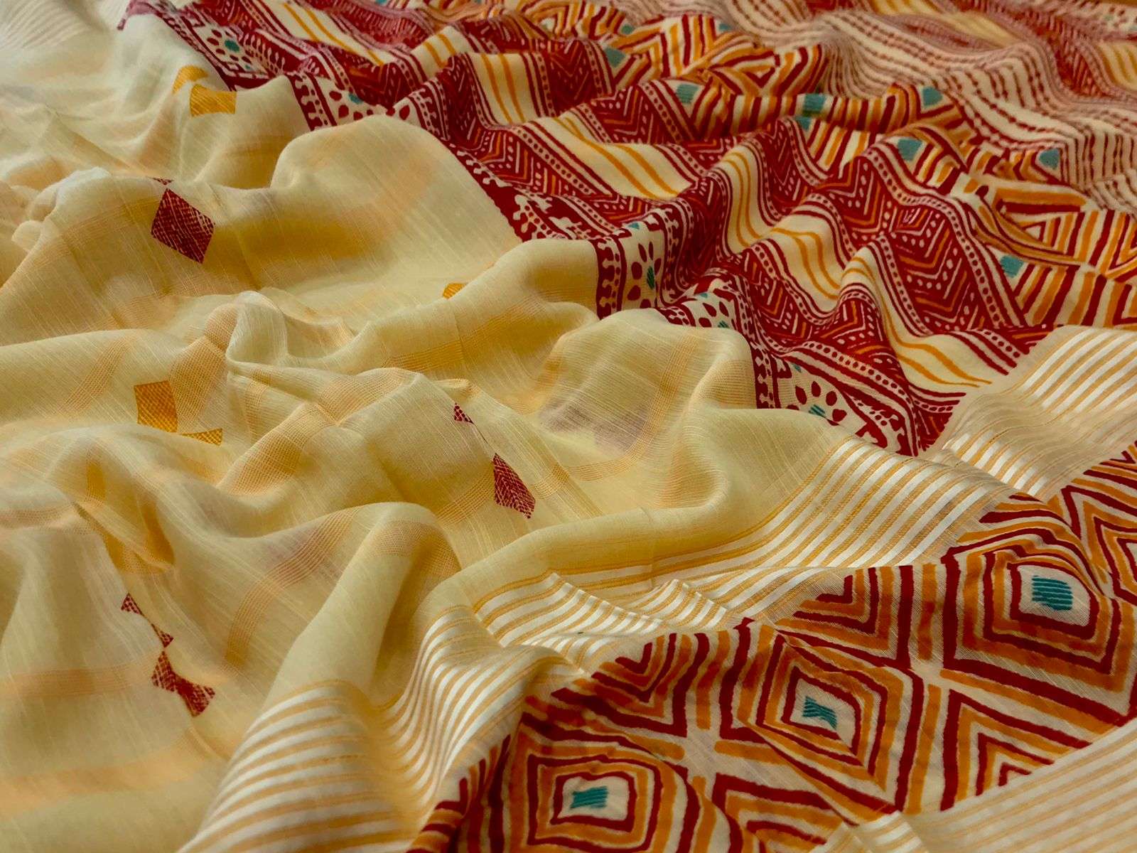 Trisha Soft linen silk regular wear saree collection