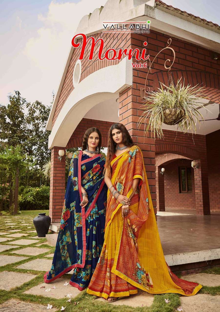 Triveni vallabhi prints morni vol 6 dhani printed sarees at ...