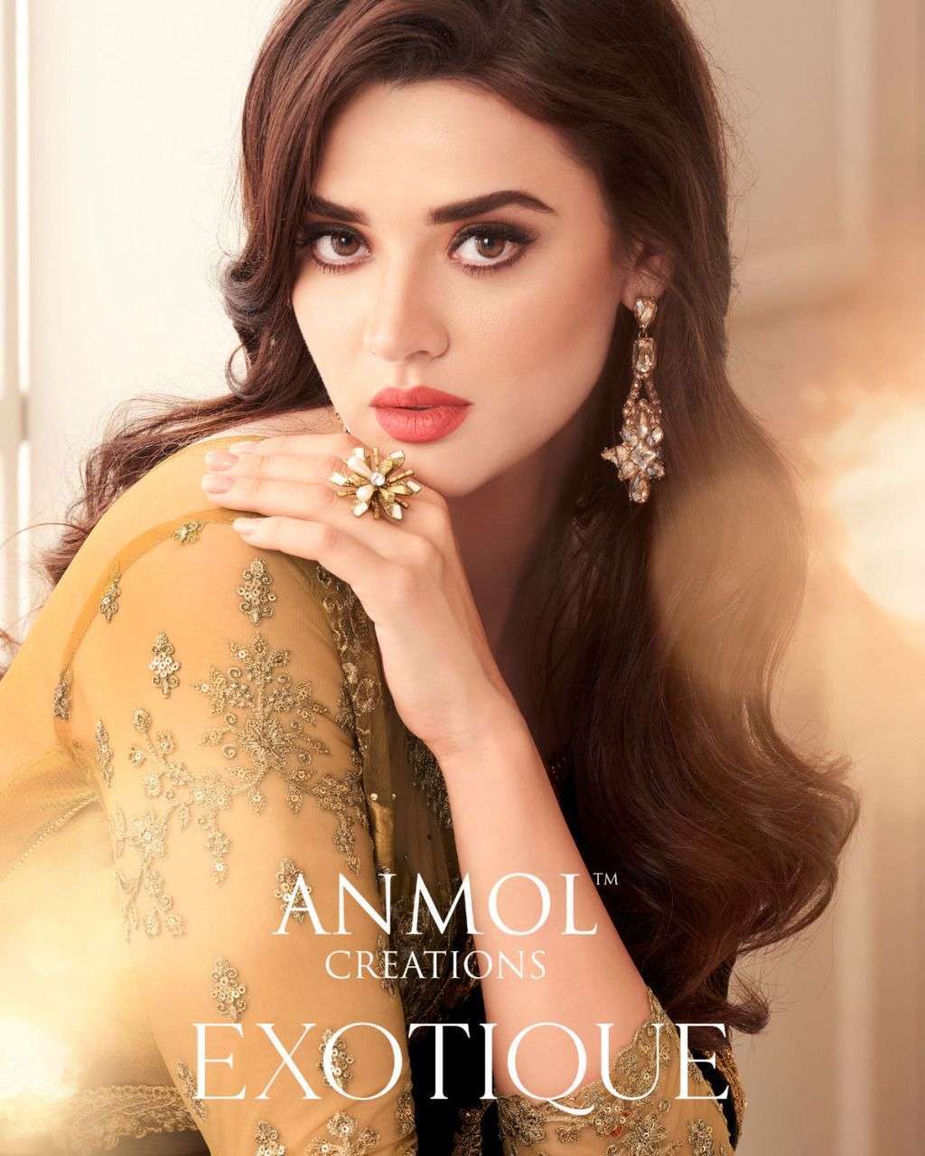 Anmol creations exotique fancy fabric with embroidery work p...