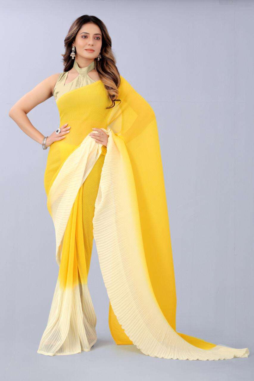 Bt 1067 Georgette with All Our Crush Fancy Saree collection