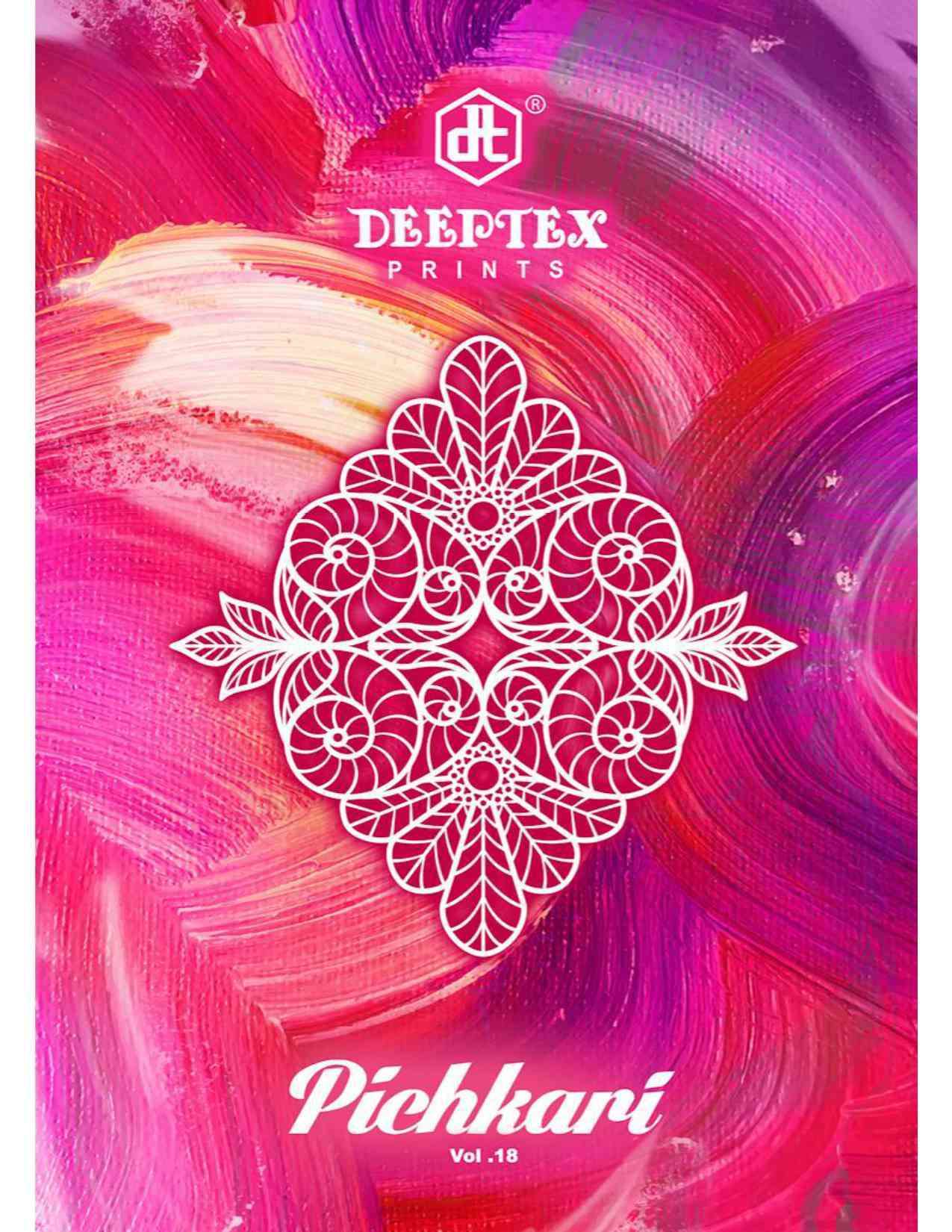 Deeptex Prints Pichkari Vol 18 Printed Cotton Dress Material...