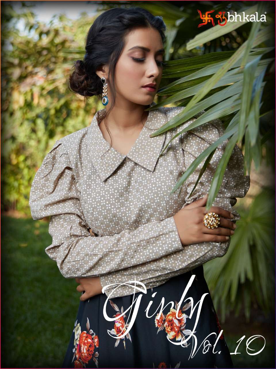 Girly Vol 10 Designer Printed Satin Silk Cotton Fancy Leheng...