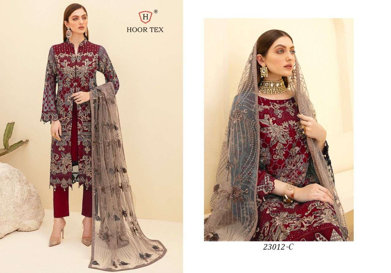 Hoor pakistani Concept Designer Salwar kameez Dress Material...