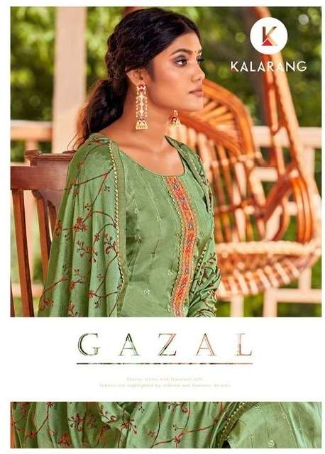 Kessi fabrics kalarang gazal upada silk with sequins embroid...