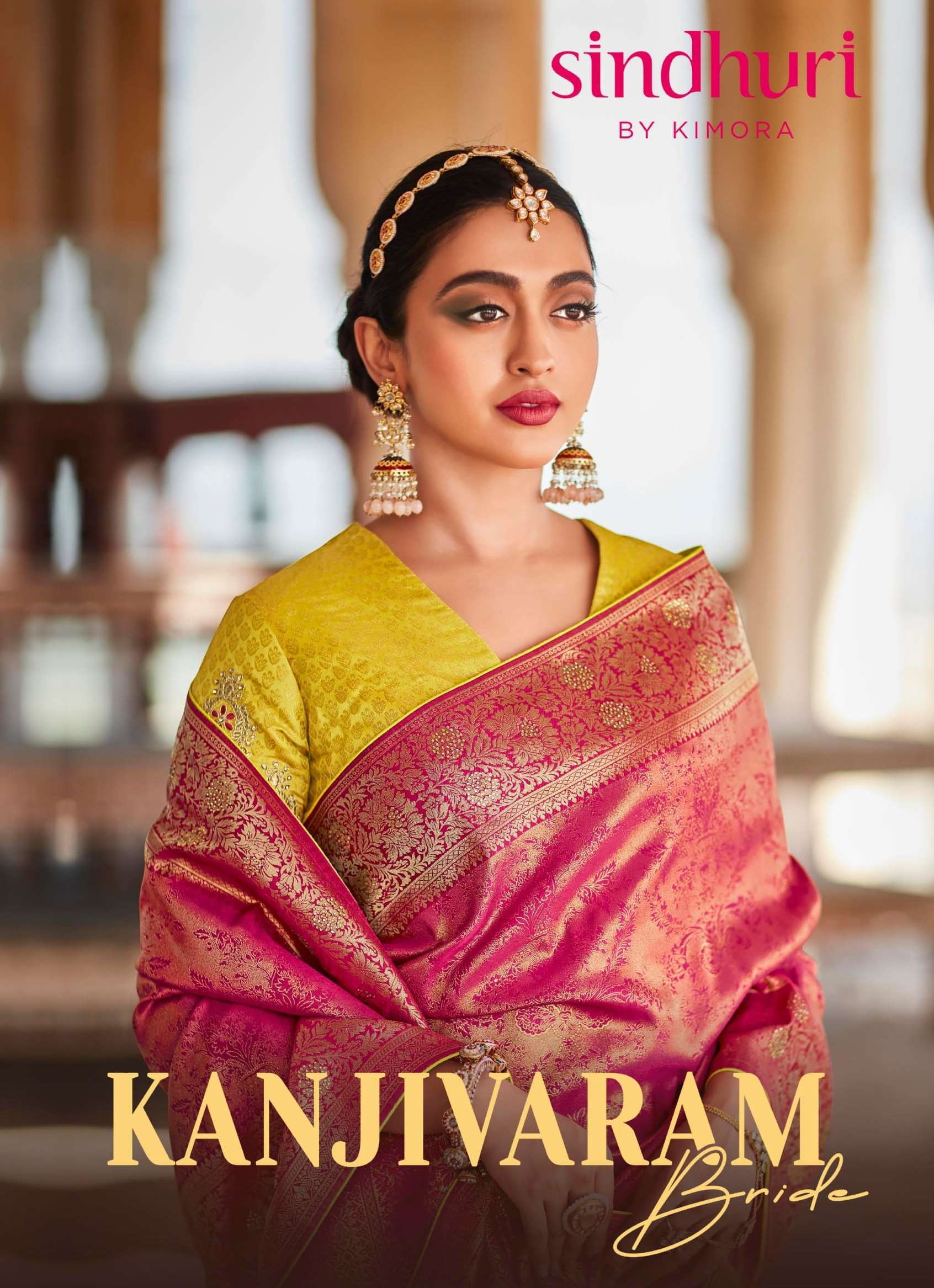 Kimora Kanjivaram 92-100 Series Traditional Silk saree colle...