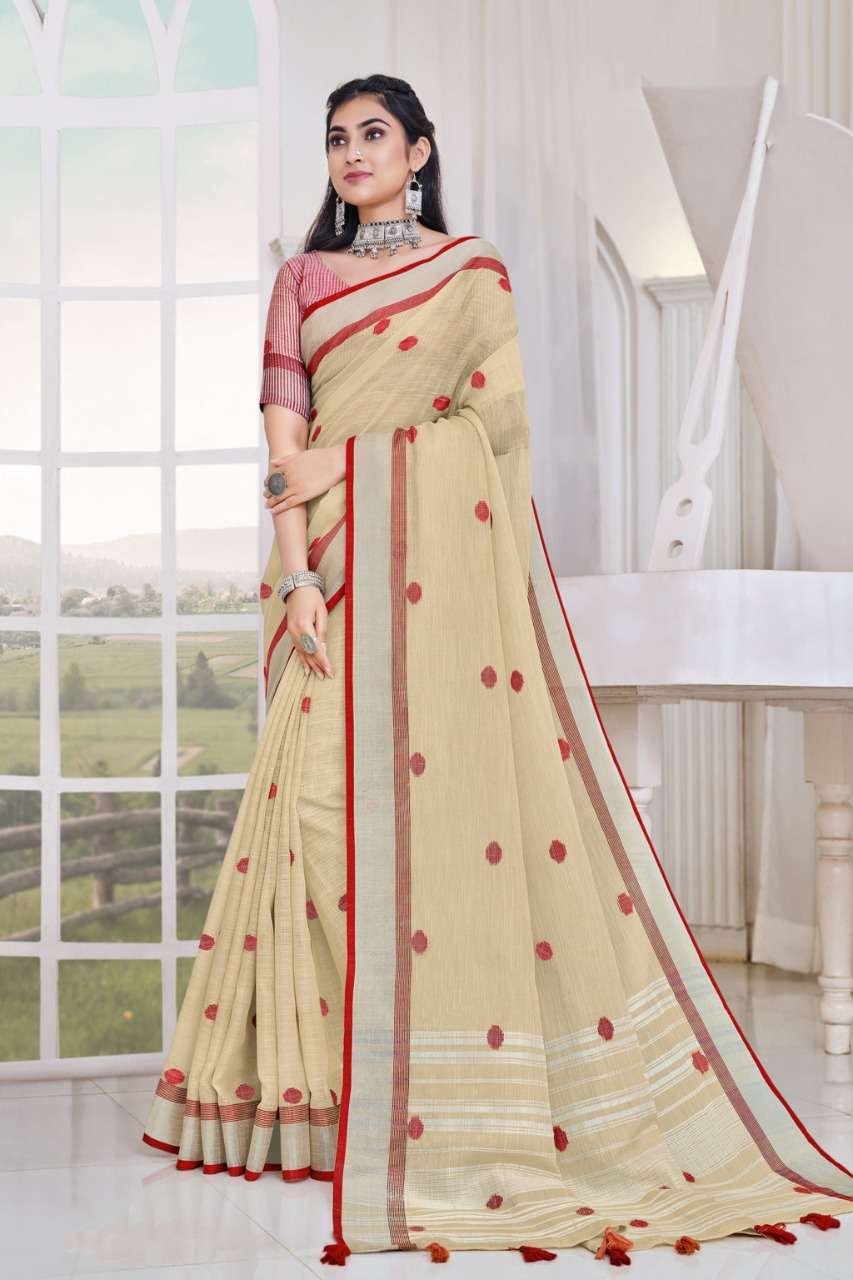 Sangam print aliaa linen silk party wear saree collection