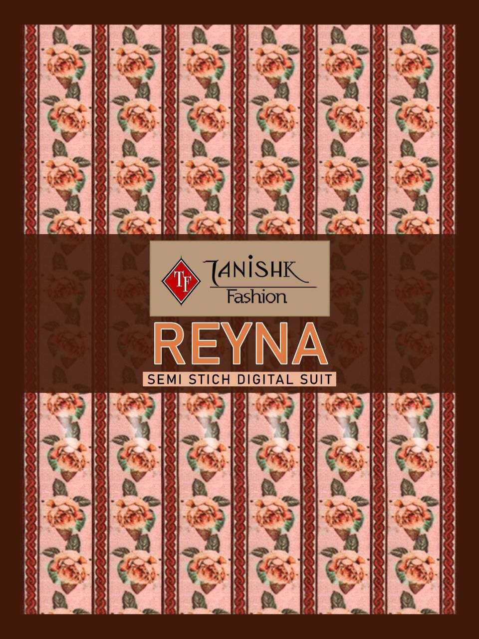 Tanishk Fashion Reyna Muslin Digital Print With Crochet Work...