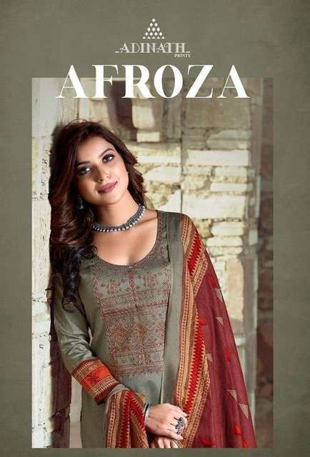 Adinath Prints Afroza Heavy Jaam Cotton Negative Prints With...