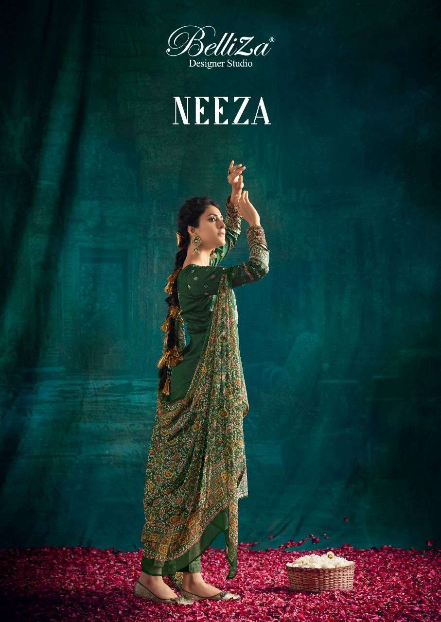 Belliza Neeza Jam Cotton Digital Printed Salwar Kameez Dress...