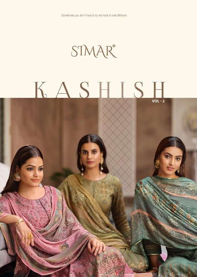 Glossy Simar Kashish Vol 2 Pure Viscose Muslin Digital Print...