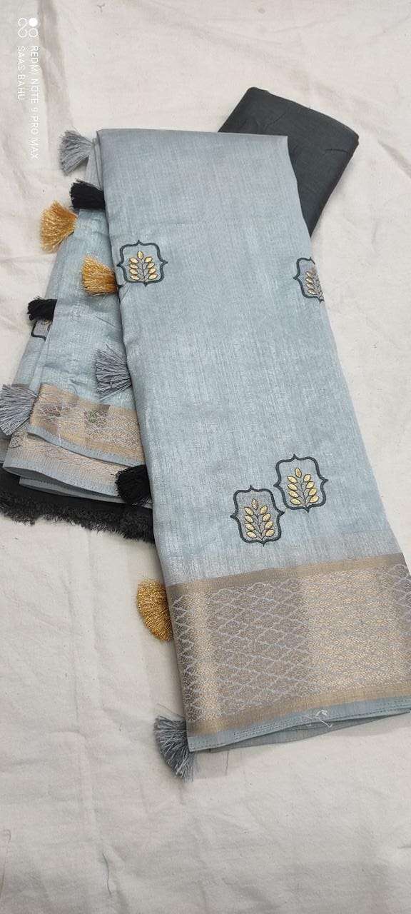 JK Soft Cotton With Thread Jari Work Saree Collection