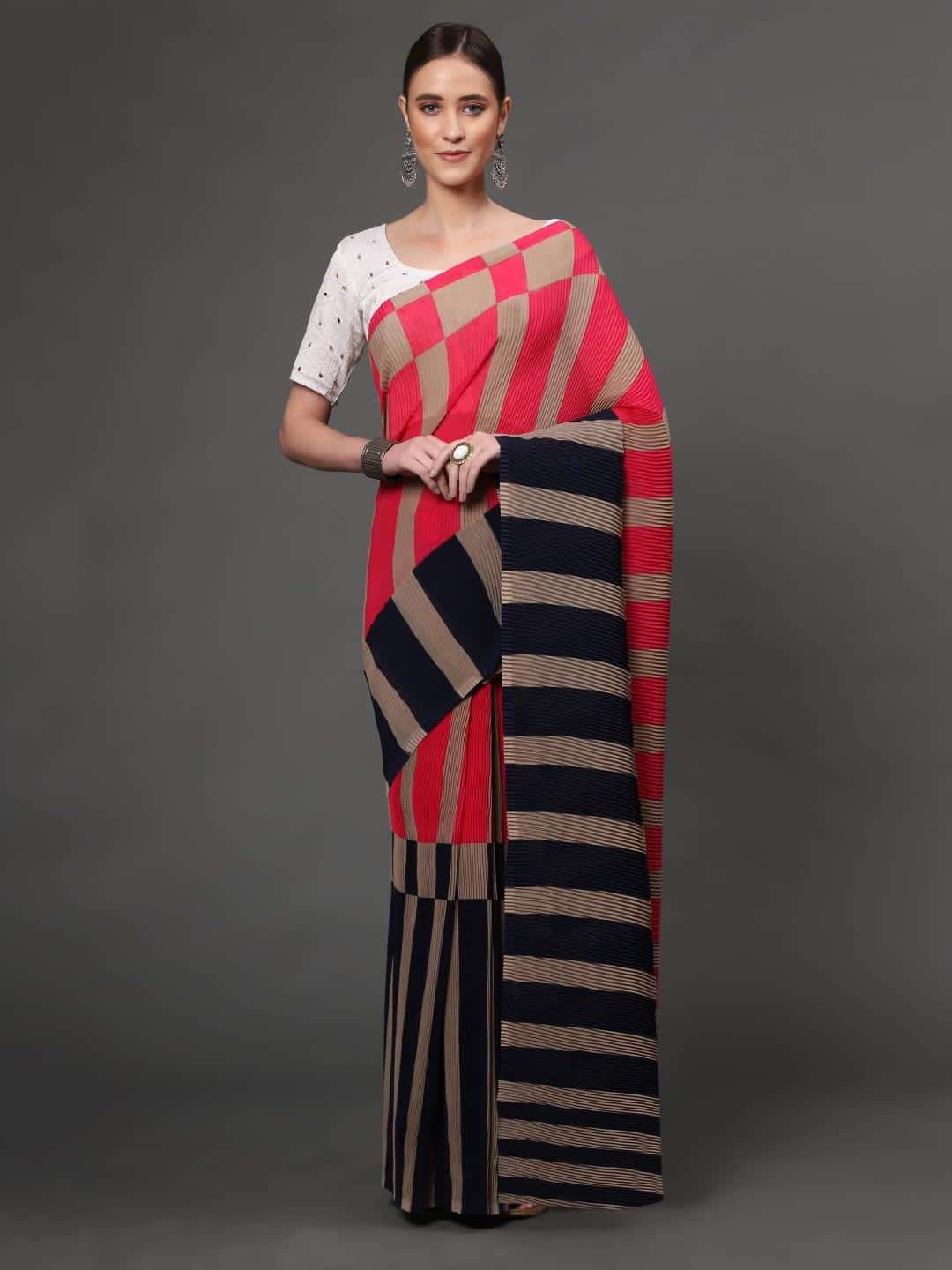 Jordan Soft Georgette Regular Wear saree collection