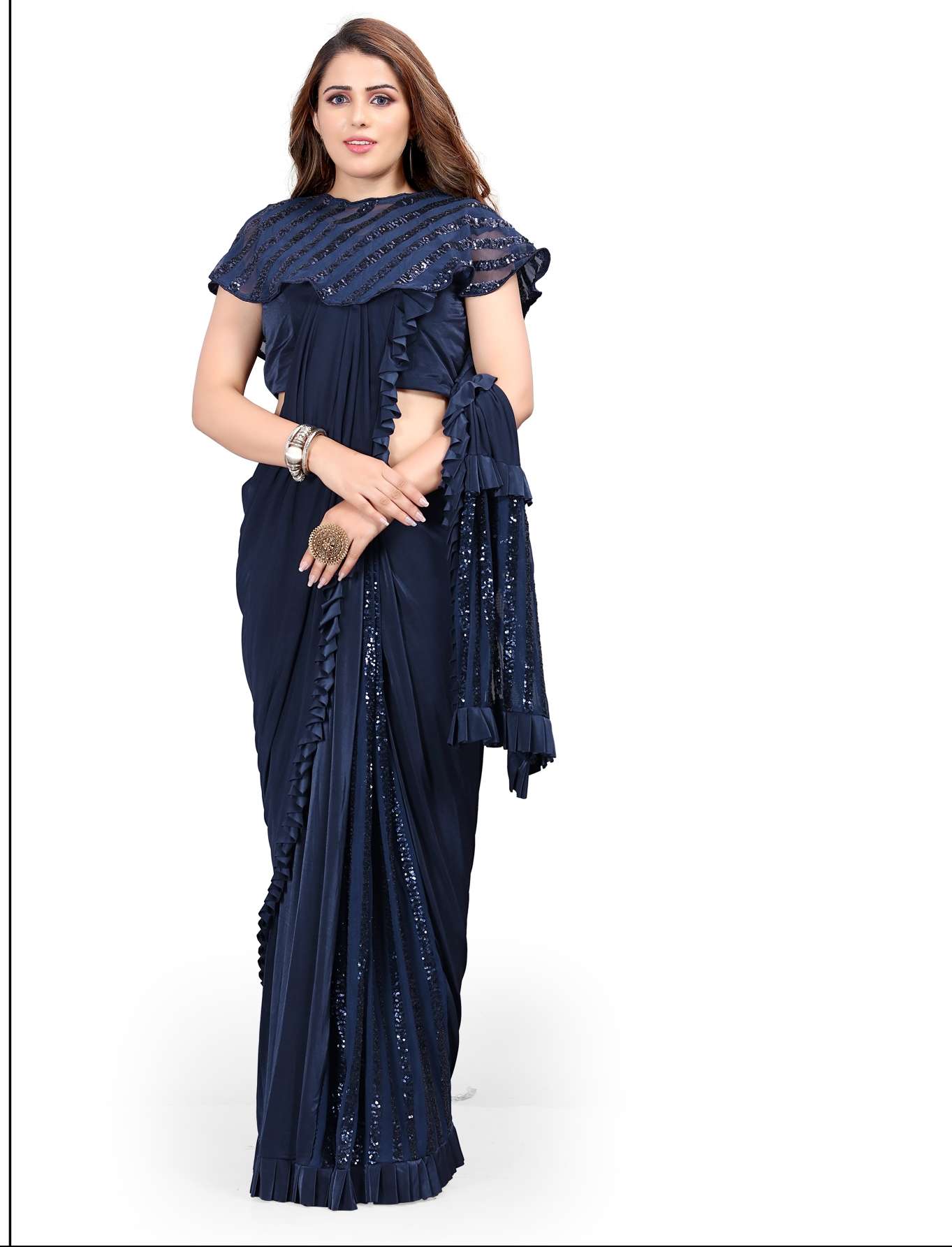 LATEST READY TO WEAR PARTY SAREES AT BEST RATES WHOLESALE