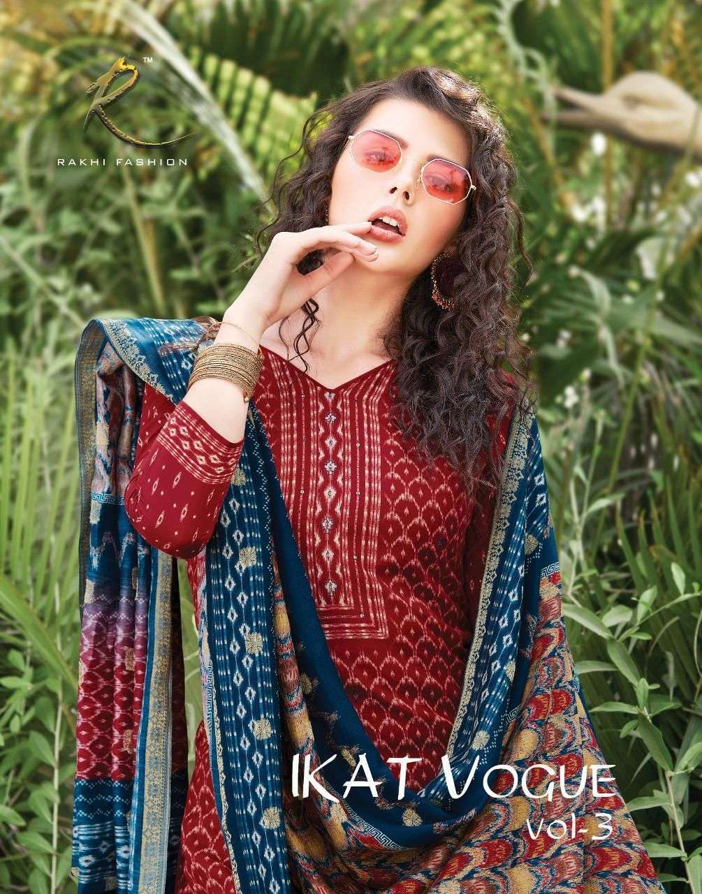 Rakhi Fashion Ikat Vogue Vol 3 Pure Viscose Modal Digital Pr...