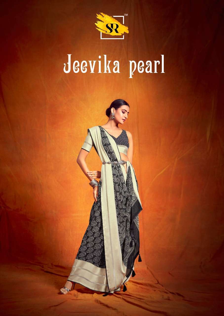 Sr Saree Jeevika Pearl Weightless Saree Collection