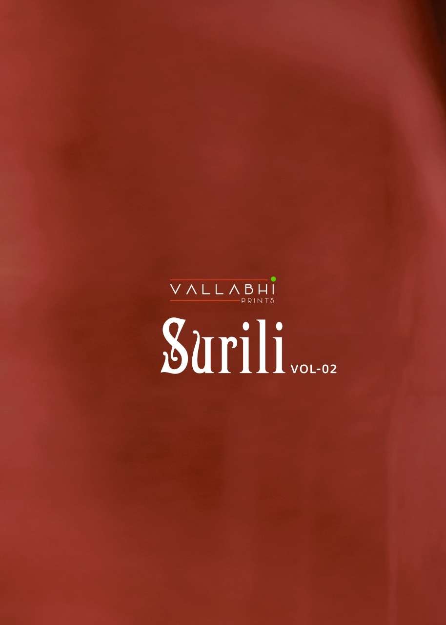 Vallabhi prints surili vol 2 Printed moss chiffon sarees col...