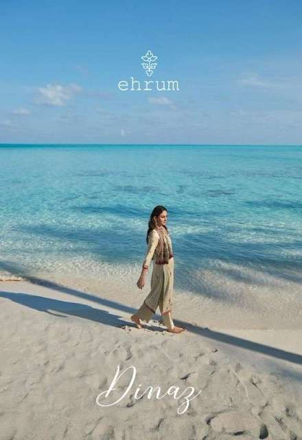 Varsha fashion Ehrum Dinaz Cotton Satin Printed With Embroid...