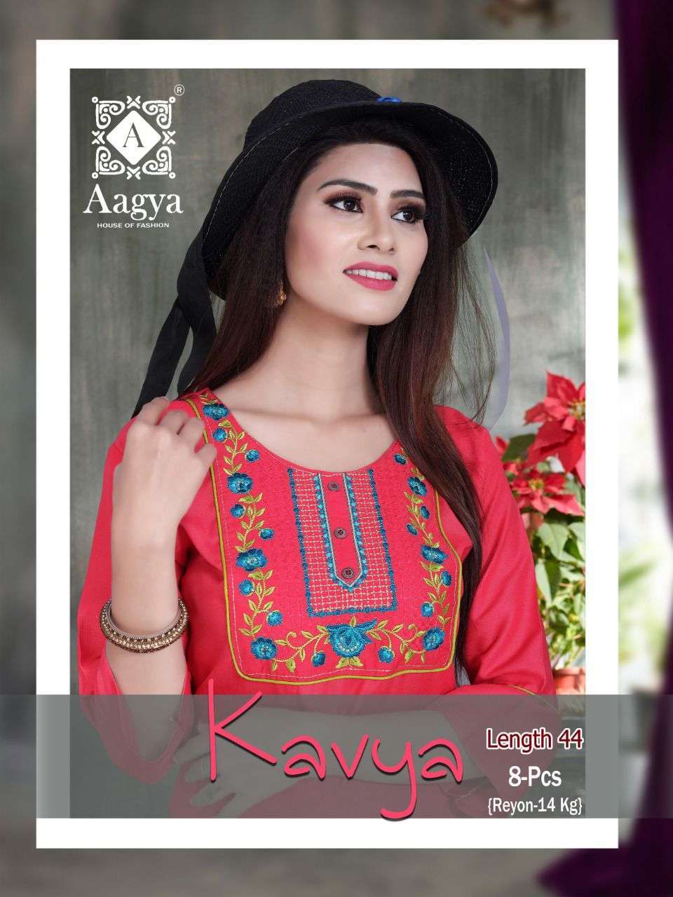 Aagya Kavya Vol 3 Rayon Regular Wear  Kurti Collection