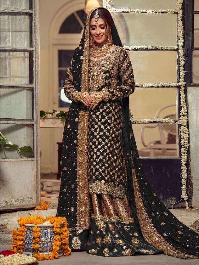 ASIM JOFA 56007 EXCLUSIVELY BRIDAL COLLECTION GEORGETTE PAKI...