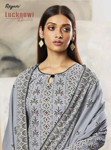 Ganga Reyna Lucknowi 22 Superiror Cotton Lucknowi Print With...