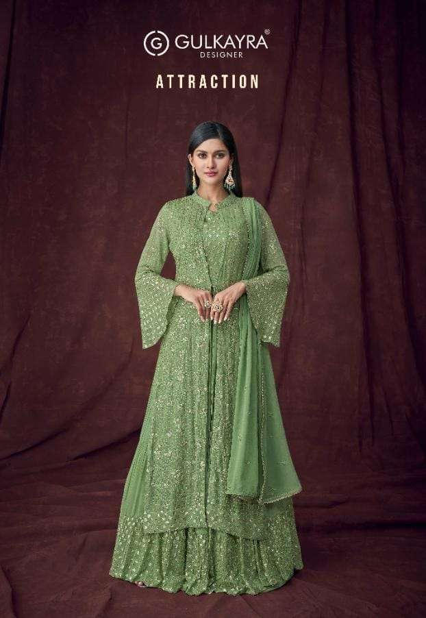 GULKAYRA ATTRACTION LATEST FREE SIZE WEDDING COLLECTION at w...