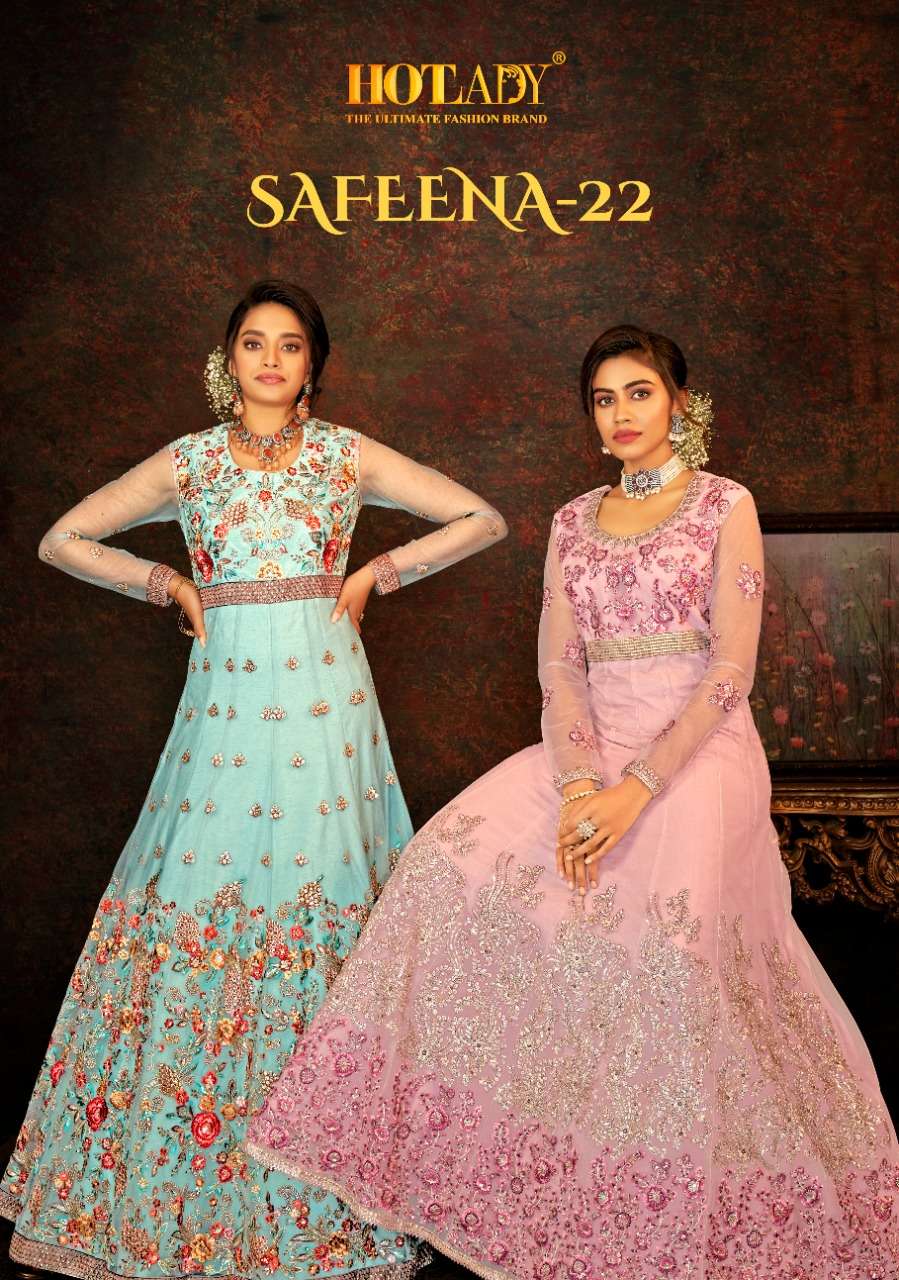 Hotlady Safeena Vol 22 Designer Salwar Kameez Collection