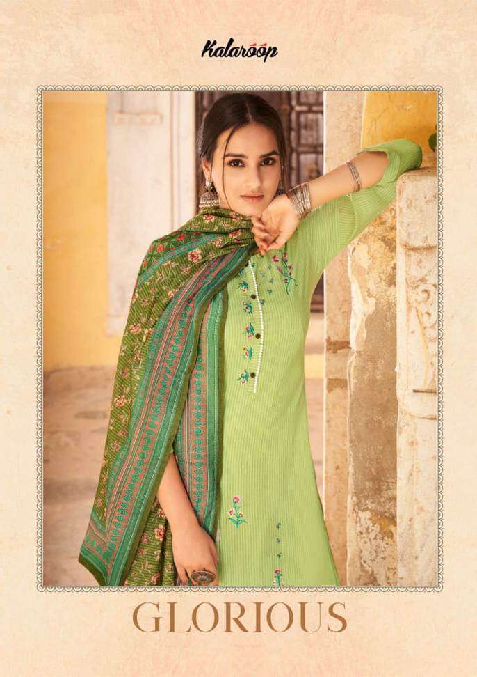 Kessi fabrics Kalaroop Glorious 13045-13050 Series Fancy fab...