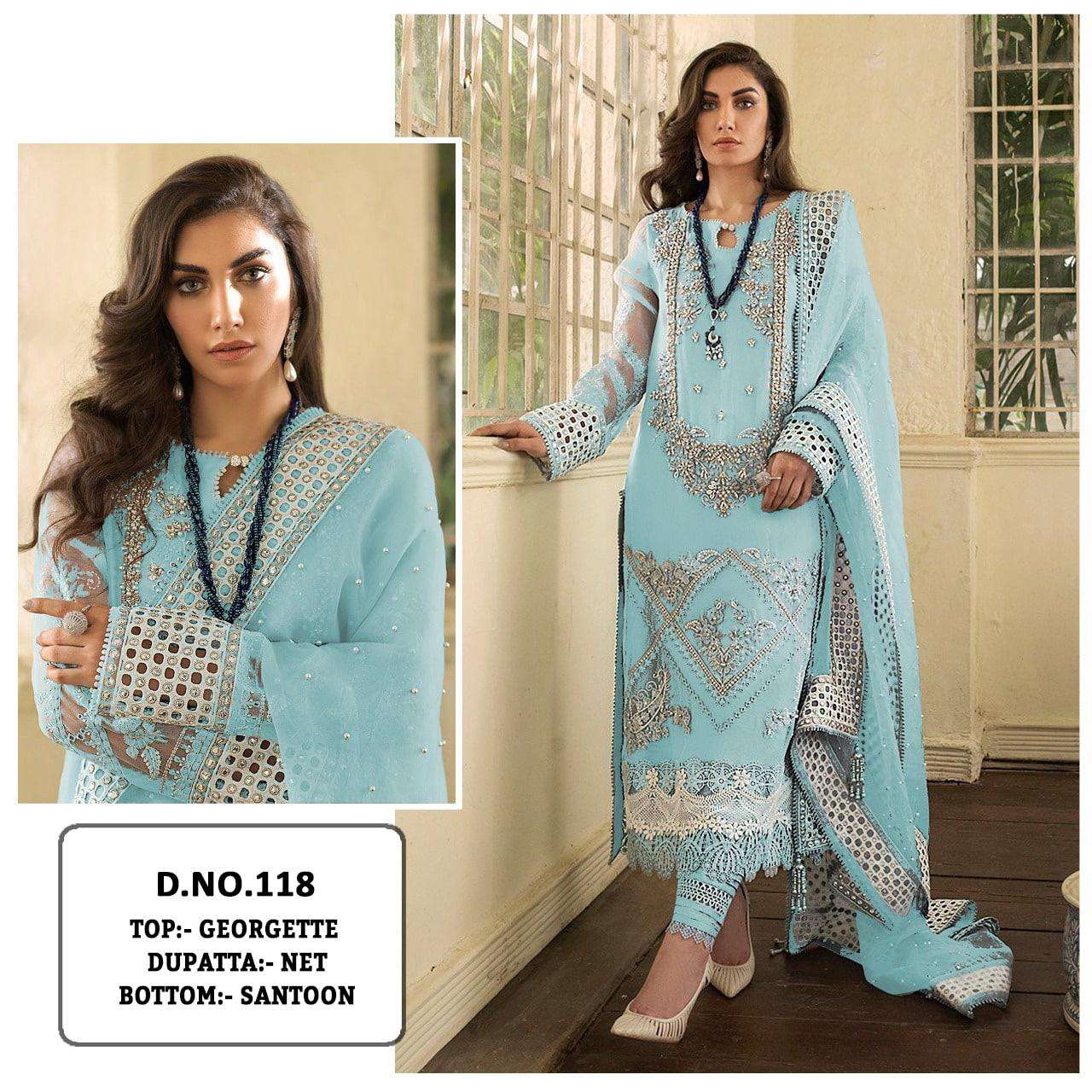 LATEST PAKISTANI GEORGETTE WITH SEQUENCE SALWAR KAMEEZ 