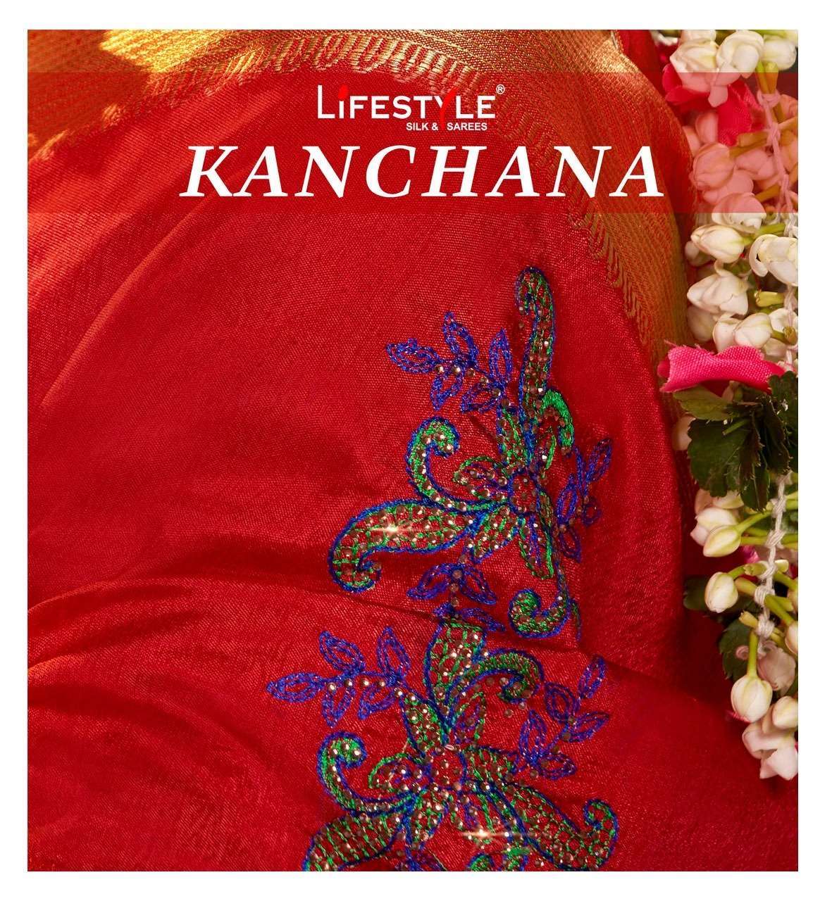 Lifestyle Kanchana Traditional nylon silk sarees collection ...