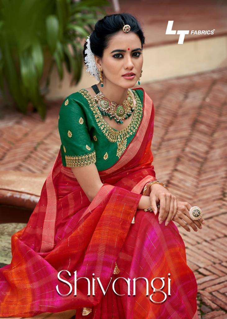 LT fabrics shivangi Linen sarees at Wholesale Rate 