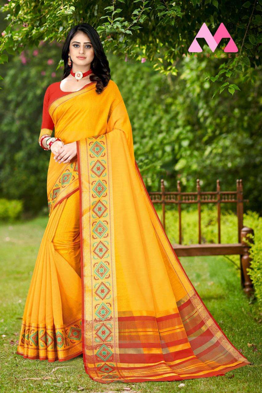 Marvel Cotton Party Wear Saree Collection