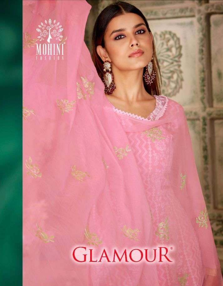 Mohini Fashion Glamour Luchnowi Thread Work Salwar Kameez Co...