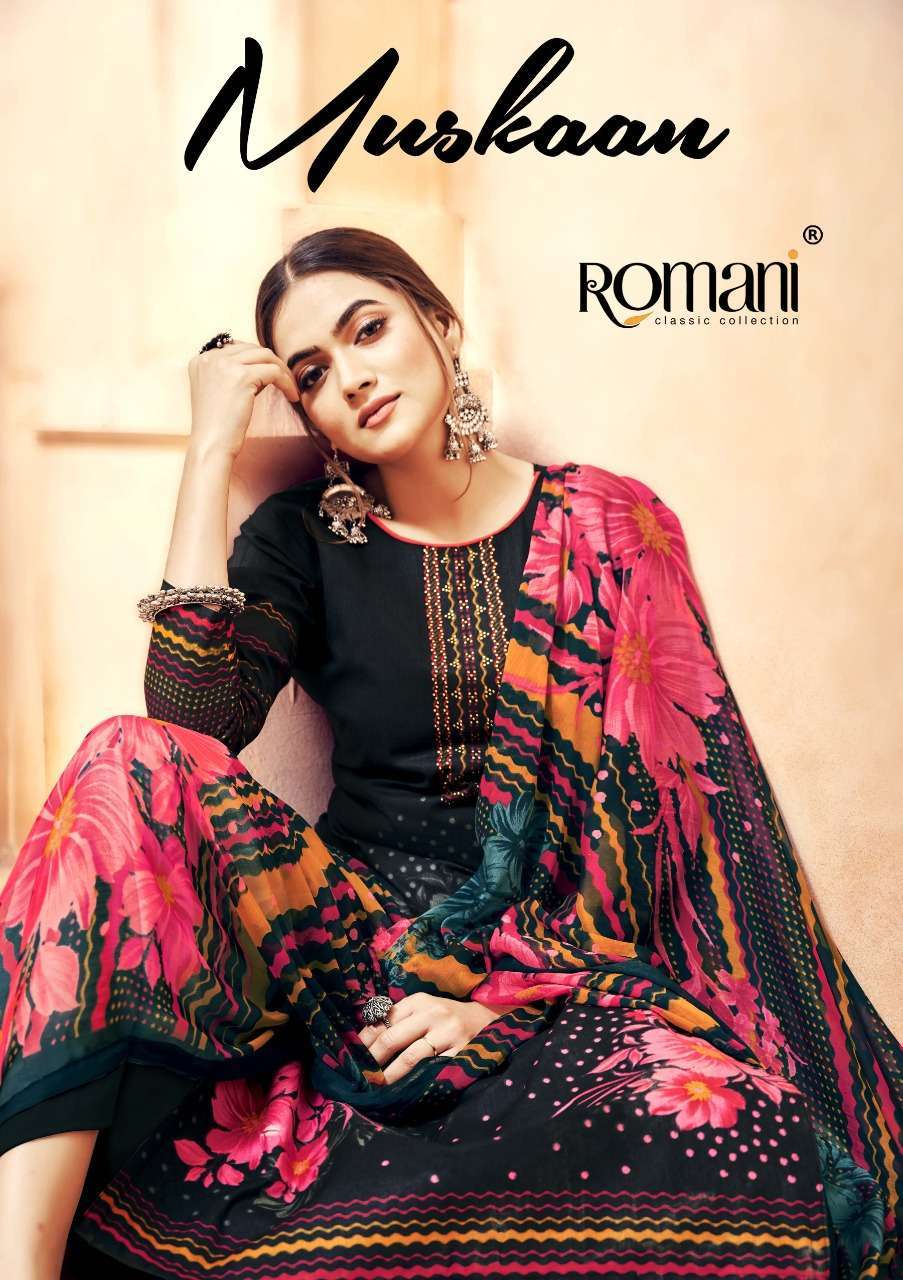 Muskaan Romani Cambric Cotton Suit Collection