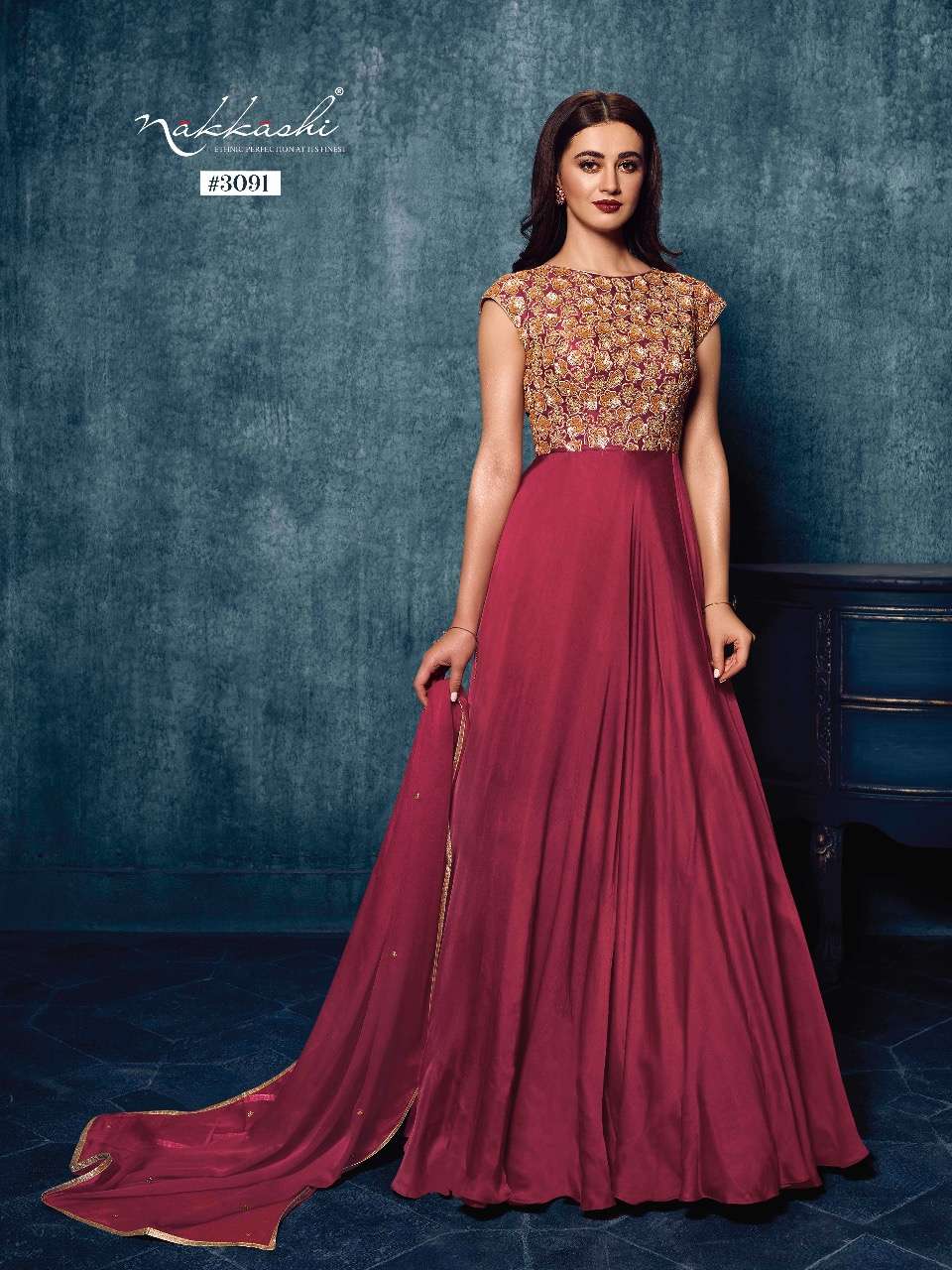 Nakashi Breeza 3087 Series Fancy Gown Collection
