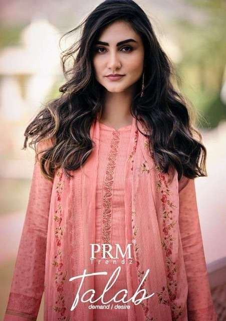 PRM Trends Talab Pure Jam Silk With Digital Print With Fancy...