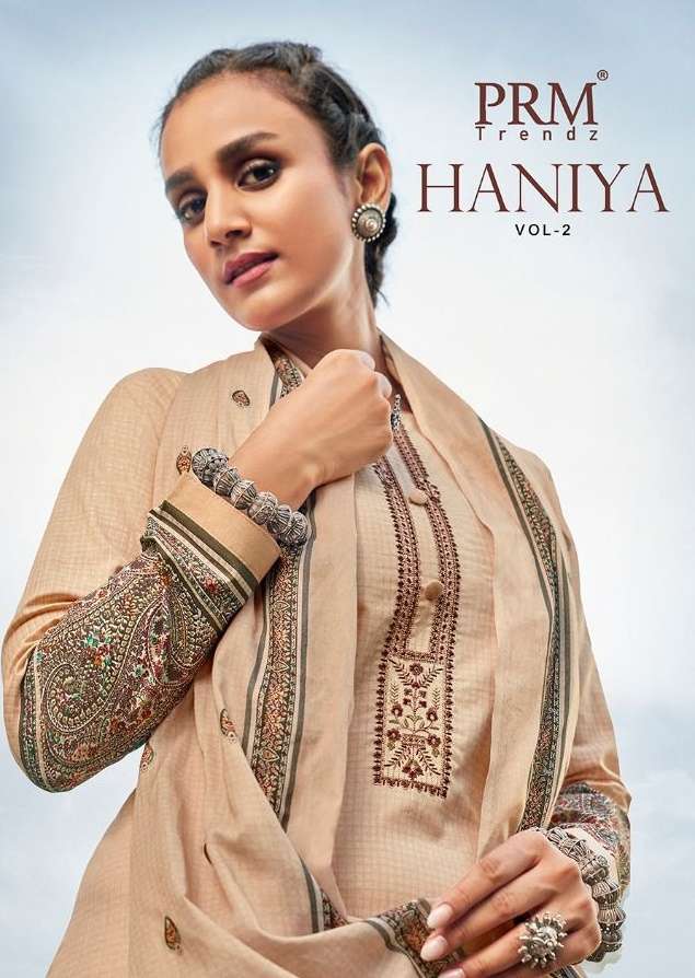 Prm Trendz Haniya Vol 2 Cotton With Digital Print Designer S...