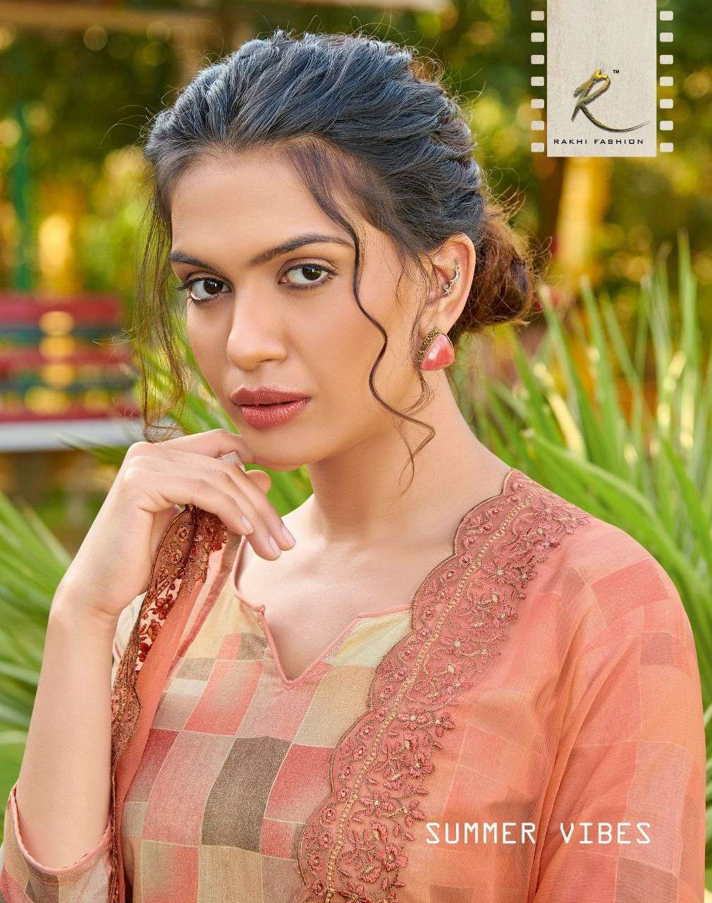 Rakhi Fashion Summer Vibes Printed lawn cotton dress materia...