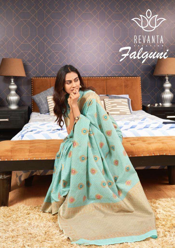 Revanta creation falguni Cotton silk sarees collection at wh...