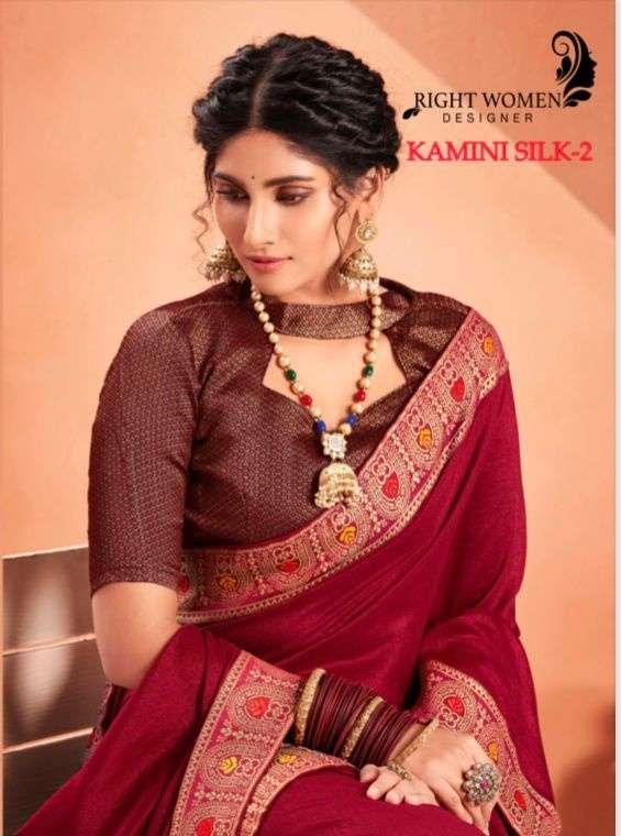 Right Women Kamini Vol 2 Silk Saree Collection