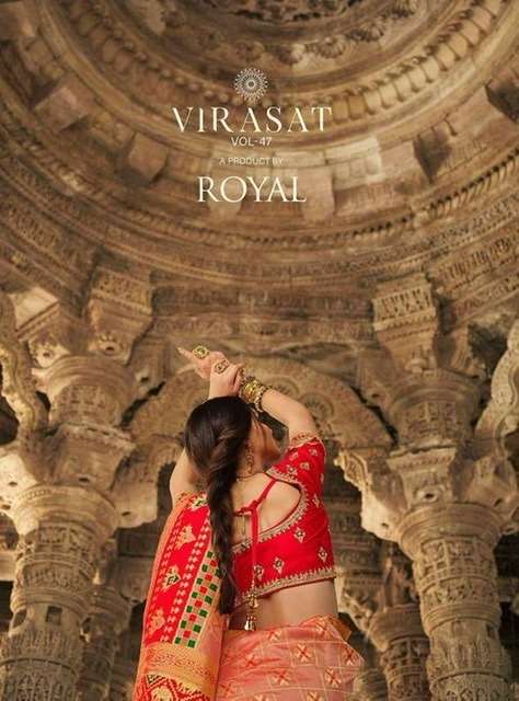 Royal Designer Virasat Vol 47 Silk with work heavy wedding s...