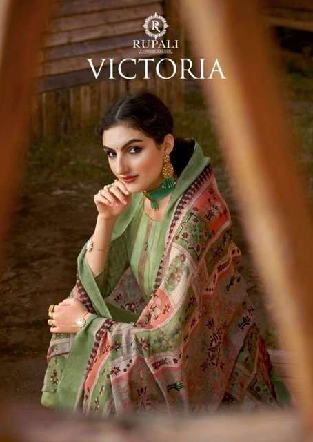 Rupali Fashion Victoria Pure Jam Satin Prints With Handwork ...