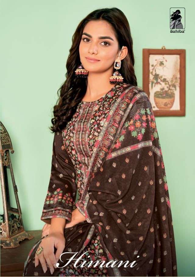 Sahiba Himani Satin Silk With Digital Print Salwar Kameez Co...