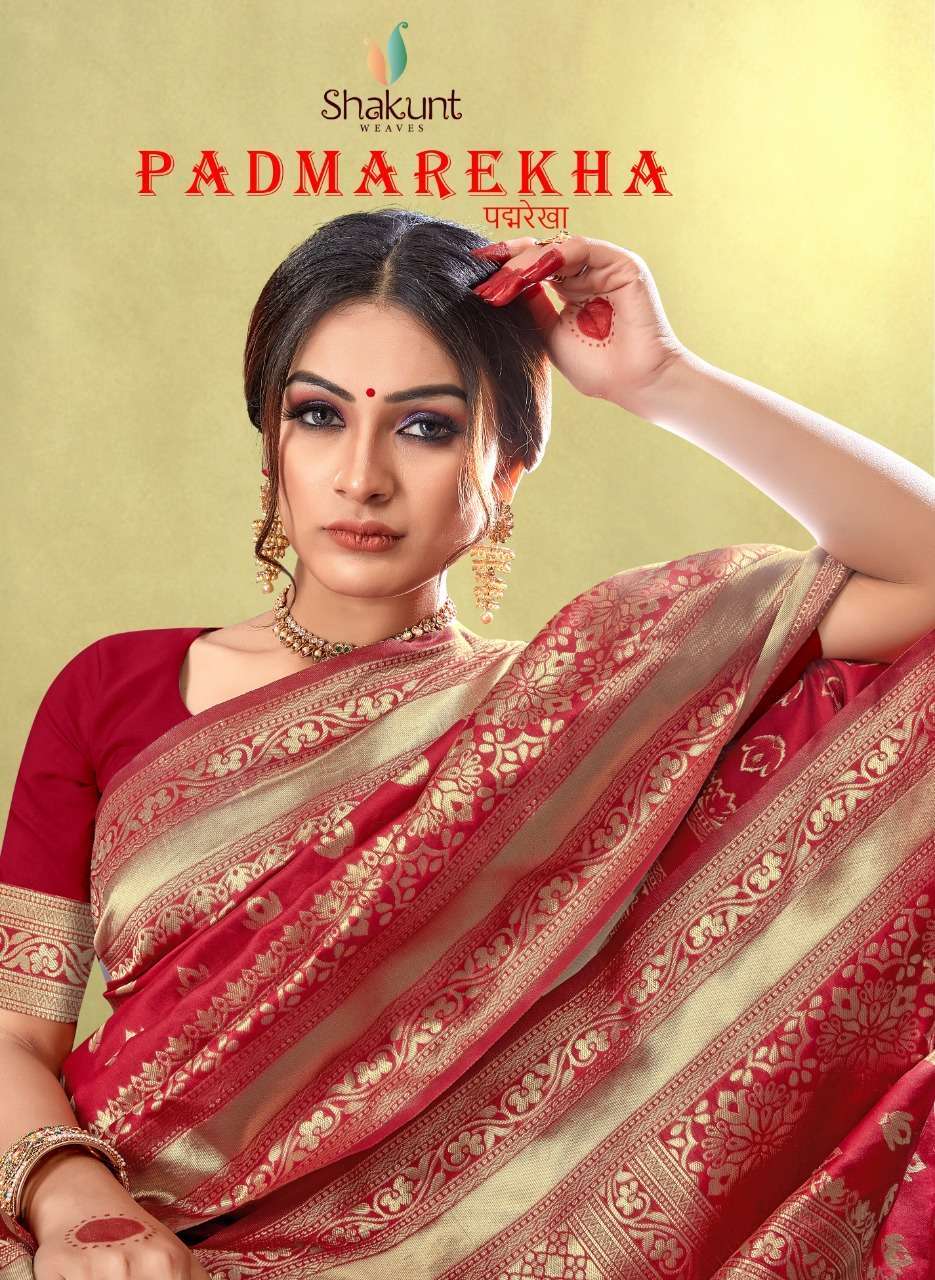 Shakunt Padmarekha Traditional art silk sarees collection su...