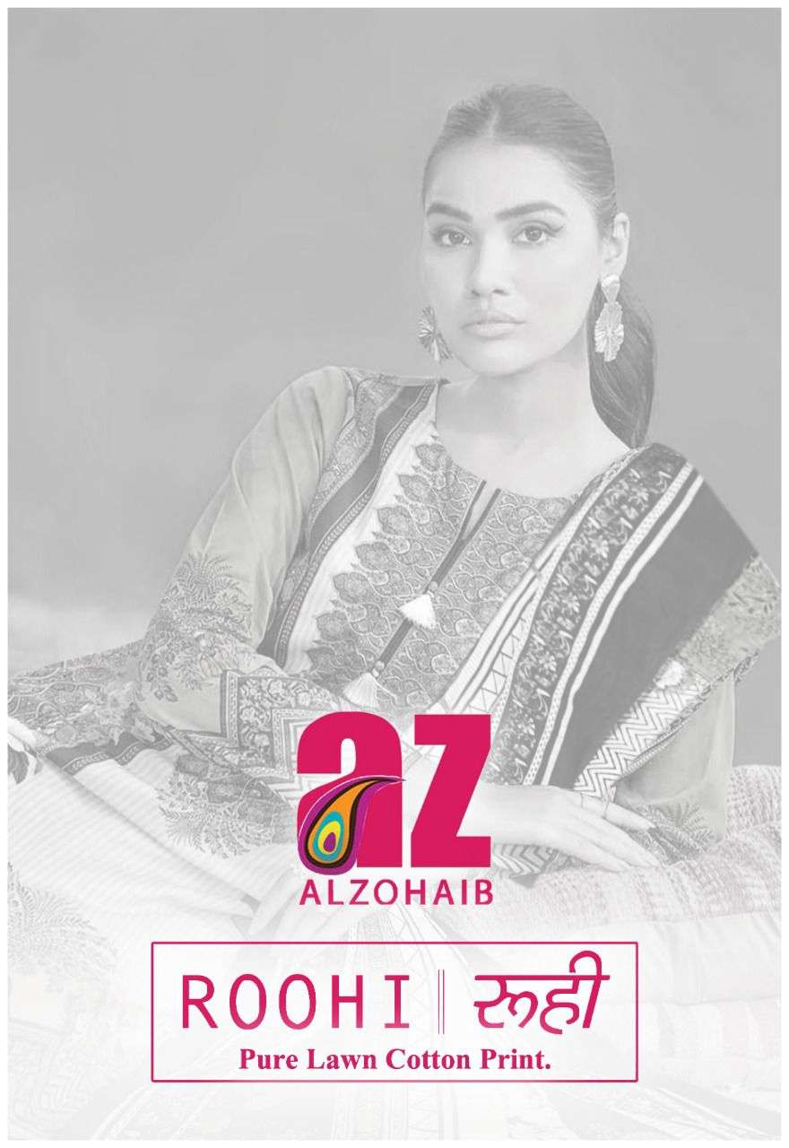 Alzohaib Roohi Vol 3 Cotton Summer Special Suit Collection