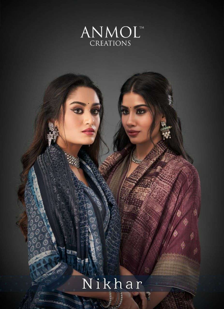 Anmol Creation Nikhar Silk With Designer Saree Collection