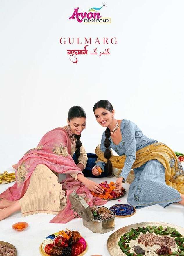 Avon Trendz Gulmarg Cotton With Fancy Salwar Kameez Collecti...