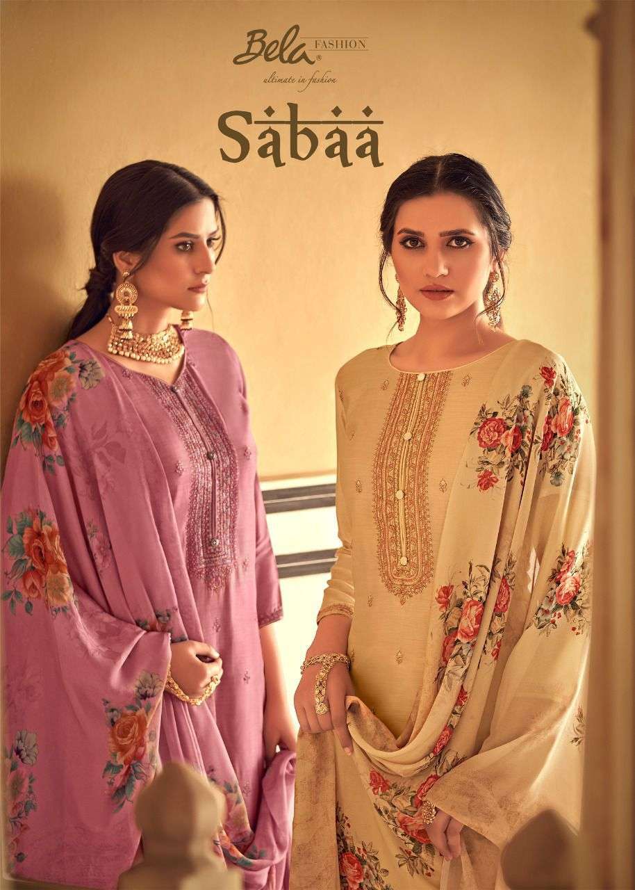 Bela Fashion Sabaa Cotton With Embroidery Salwar Kameez coll...