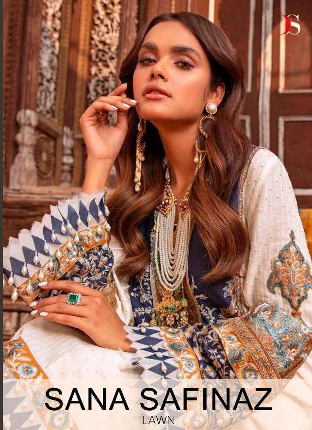 Deepsy Suits Sana Safinaz Lawn 22 Cotton Pakistani Suit Coll...