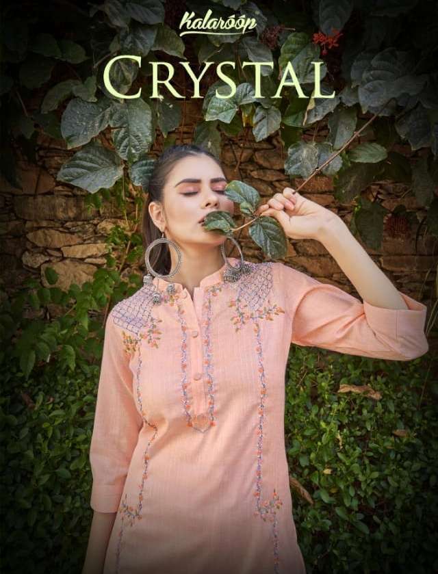 Kessi Fabrics kalaroop Crystal Rayon With Fancy Kurti Collec...