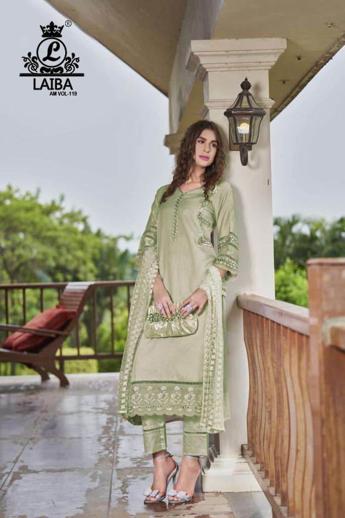 Laliba Am Vol 119 Georgette With Fancy Salwar Kameez Collect...